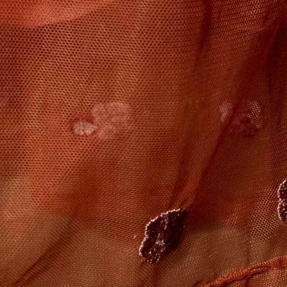 Philosophy Floral Embroidered Mesh Dress size L - Picture 7 of 8